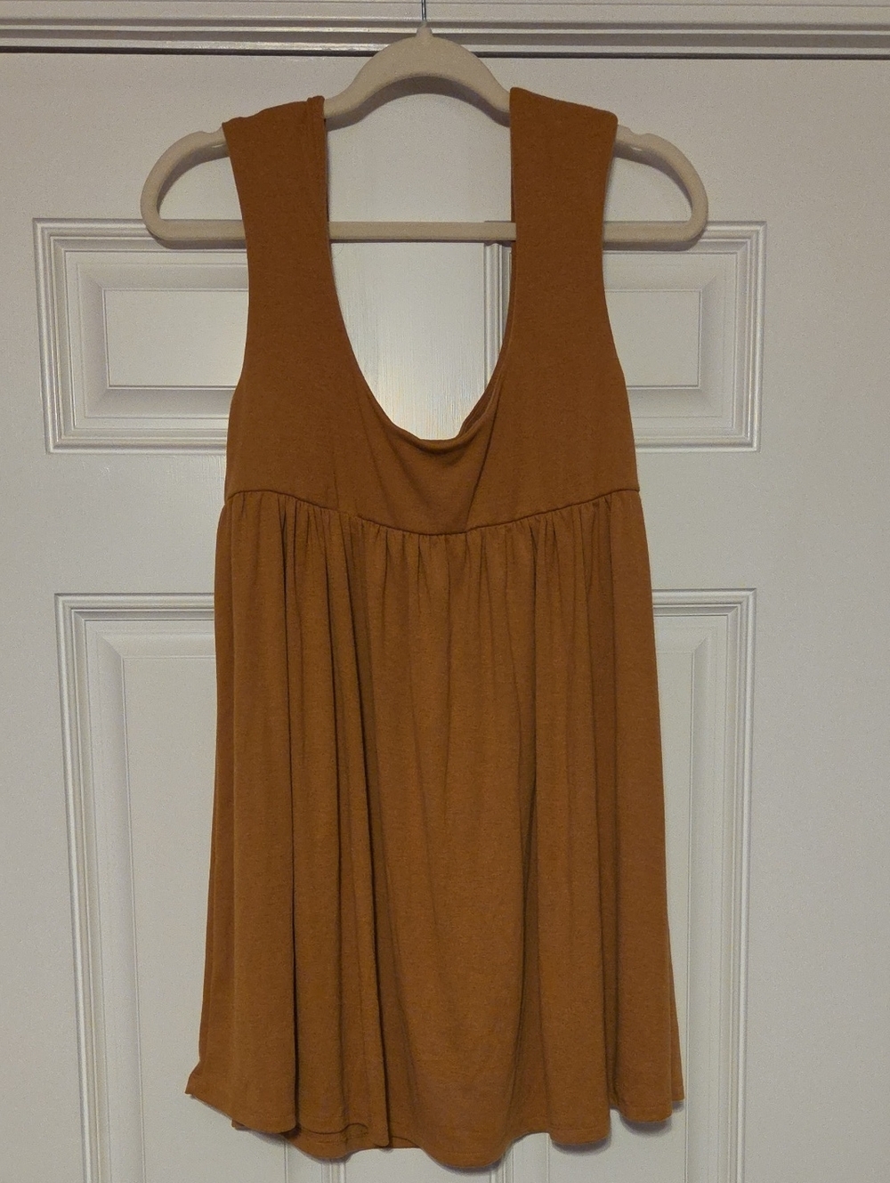 NWT Free People Tunic Swing Tank Medium Brown